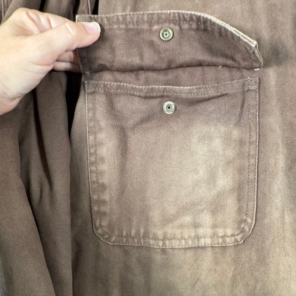 Vtg Walls Zero Zone Work Jacket‎ Mens 2XL Regular Brown Quilted Barn Coat Canvas
